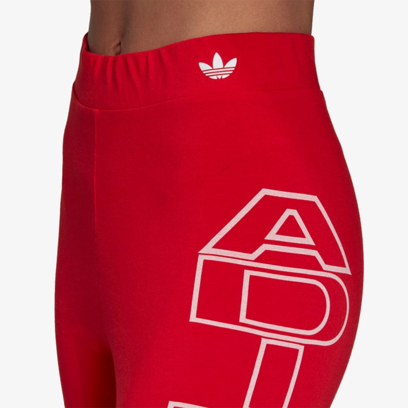 ADIDAS Colanti LETTER SHORT TIGHTS MIDWAIST 