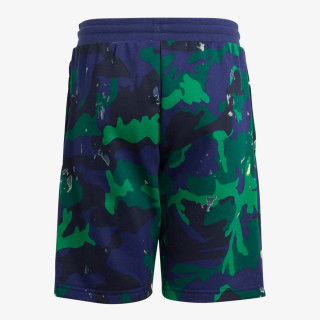 ADIDAS Pantaloni scurti Allover Camo-Print 