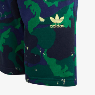 ADIDAS Pantaloni scurti Allover Camo-Print 