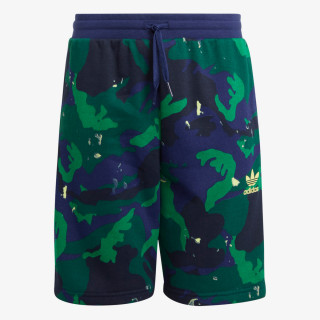 ADIDAS Pantaloni scurti Allover Camo-Print 