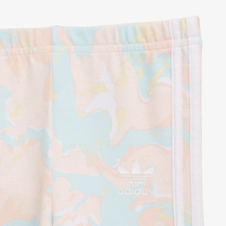 ADIDAS Treninguri MARBLE PRINT TEE DRESS AND TIGHTS 