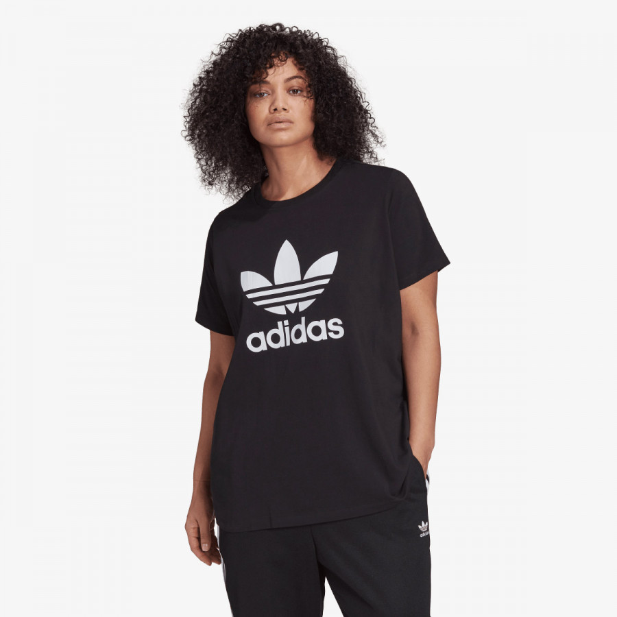 ADIDAS Tricouri PLUS SIZE TREFOIL TEE 