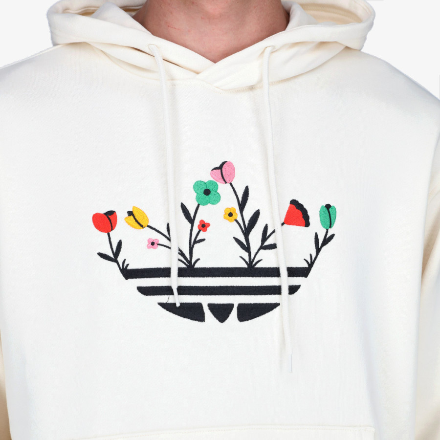 ADIDAS Tricouri FLORAL TREFOIL HOODY 