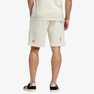 ADIDAS Pantaloni scurti FLORAL AOP SHOR 