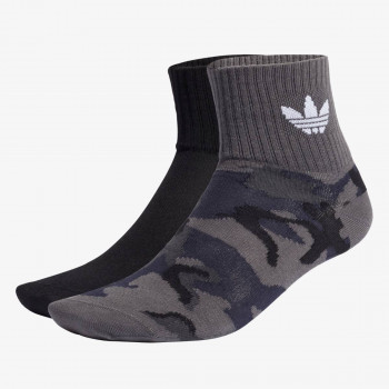 ADIDAS Sosete CAMO MID-ANKLE SOCKS 2 PAIRS 