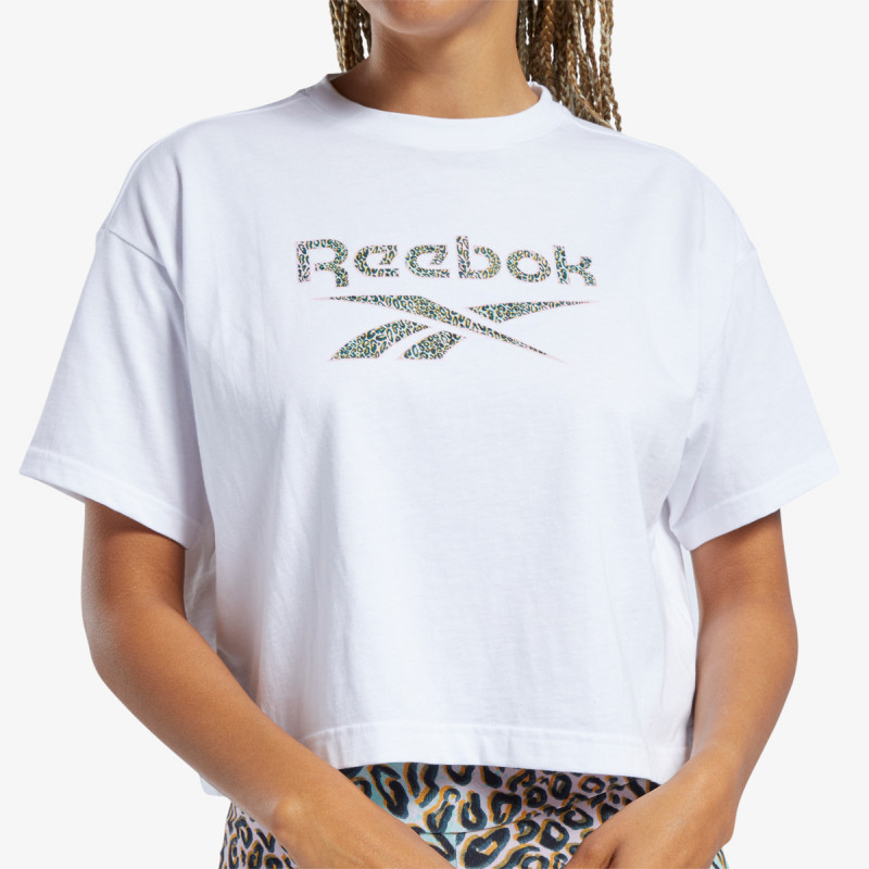 Reebok Bustiera CL AP GRAPHIC T-SHIRT 