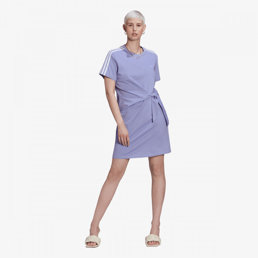 ADIDAS Rochii TEE DRESS WITH KNOT DETAIL 
