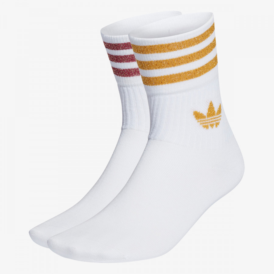 ADIDAS Sosete ORIGINALS MID-CUT GLITTER CREW SOCKS 