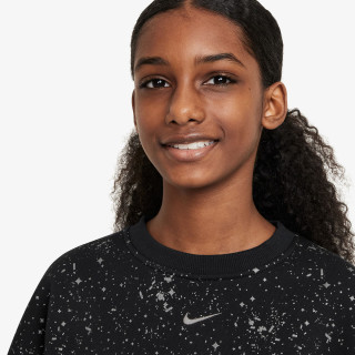 NIKE Hanorace G NSW CLUB FLC BXY CRW SHNE 