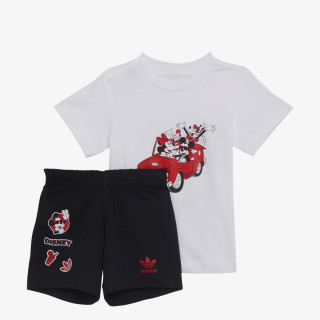 ADIDAS Tricou si pantaloni scurti Disney 