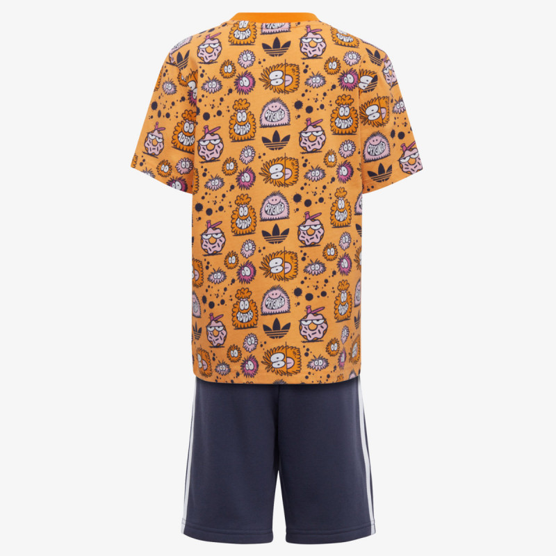 ADIDAS Tricou si pantaloni scurti ORIGINALS KEVIN LYONS SET 