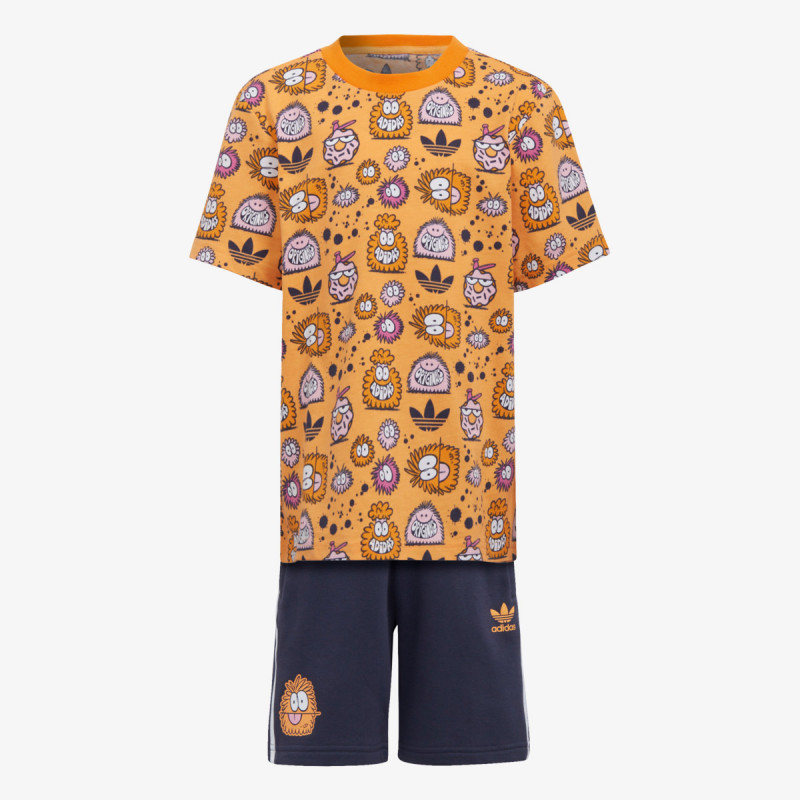 ADIDAS Tricou si pantaloni scurti ORIGINALS KEVIN LYONS SET 