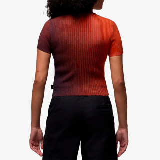 NIKE Tricouri W J AIR JDN ZIP KNIT TOP 