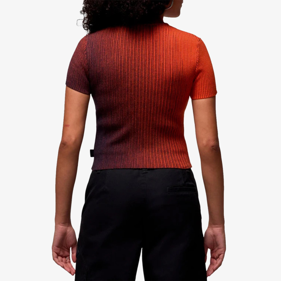 NIKE Tricouri W J AIR JDN ZIP KNIT TOP 