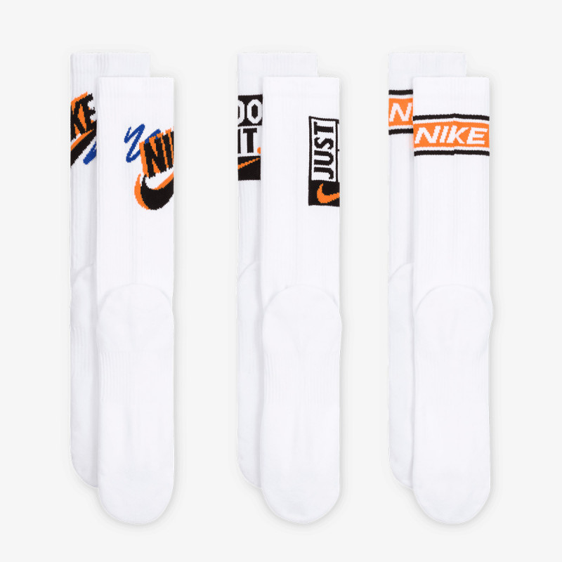 NIKE Sosete U NK ED PLS CREW 3PR SPORT 144 