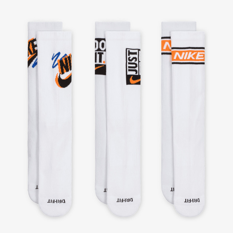 NIKE Sosete U NK ED PLS CREW 3PR SPORT 144 