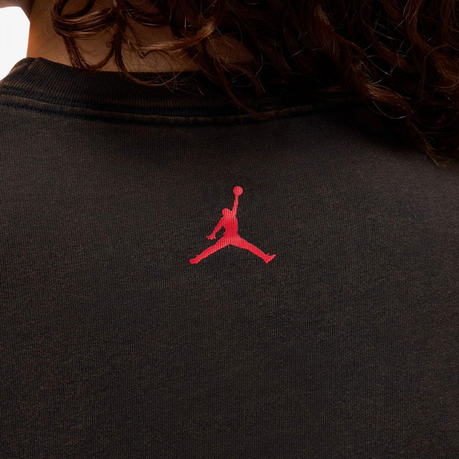 NIKE Tricouri M J FLT ESS GFX OVSZ SS CRW 