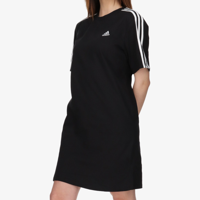 ADIDAS Rochii ESSENTIALS 3-STRIPES SINGLE JERSEY BOYFRIEND TEE DRESS 