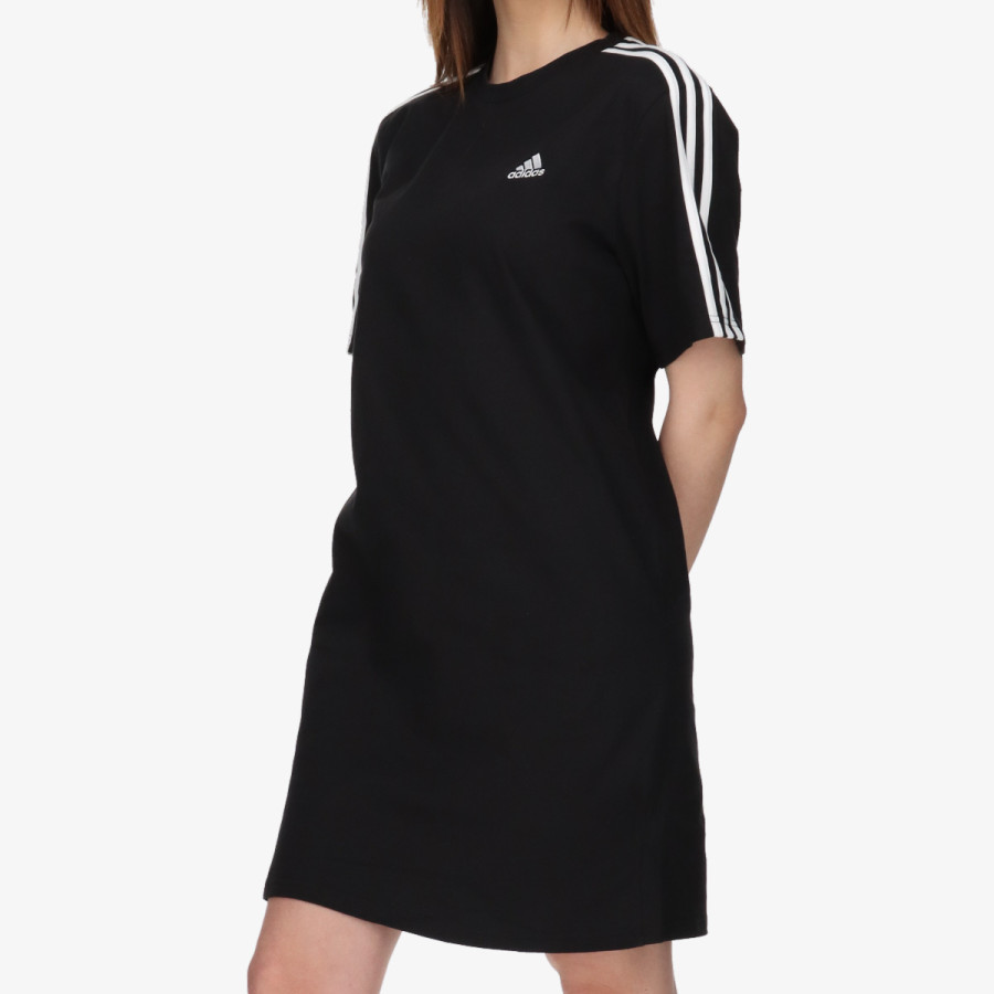 ADIDAS Rochii ESSENTIALS 3-STRIPES SINGLE JERSEY BOYFRIEND TEE DRESS 