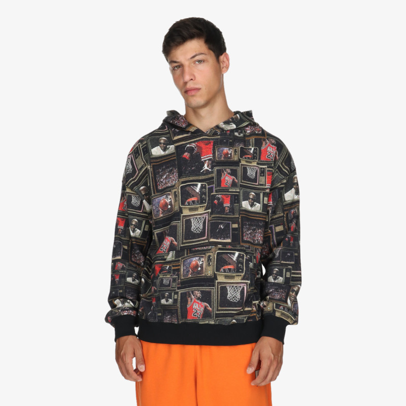 NIKE Hanorace M J BRK AOP FLC PO LB 