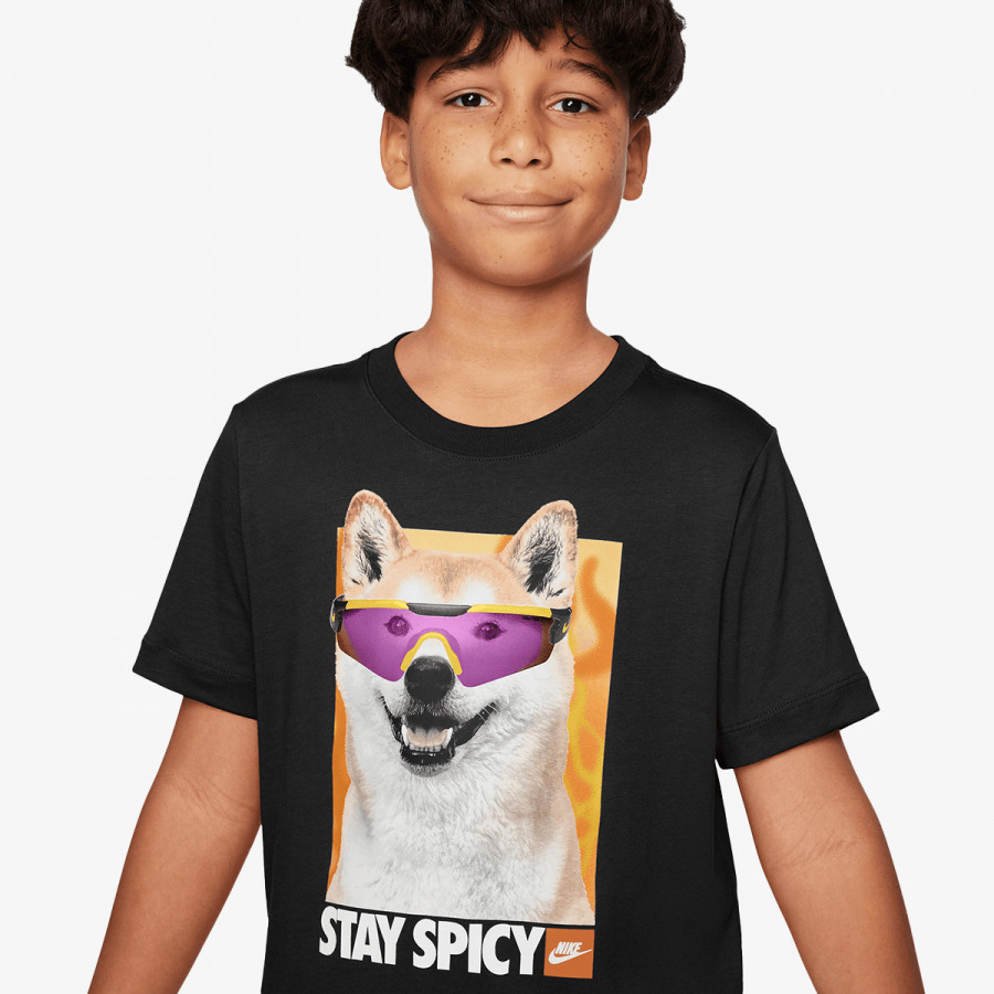 NIKE Tricouri K NSW TEE PHOTO SHIBA 