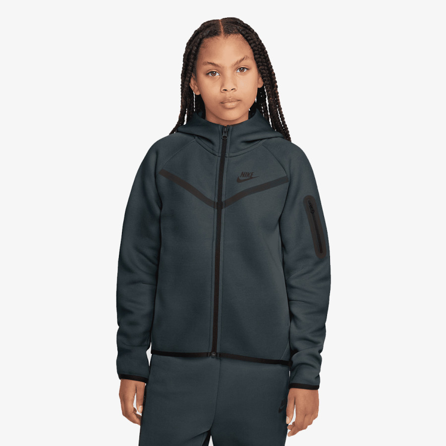 NIKE Hanorace G NSW TCH FLC HD FZ LS - PD 