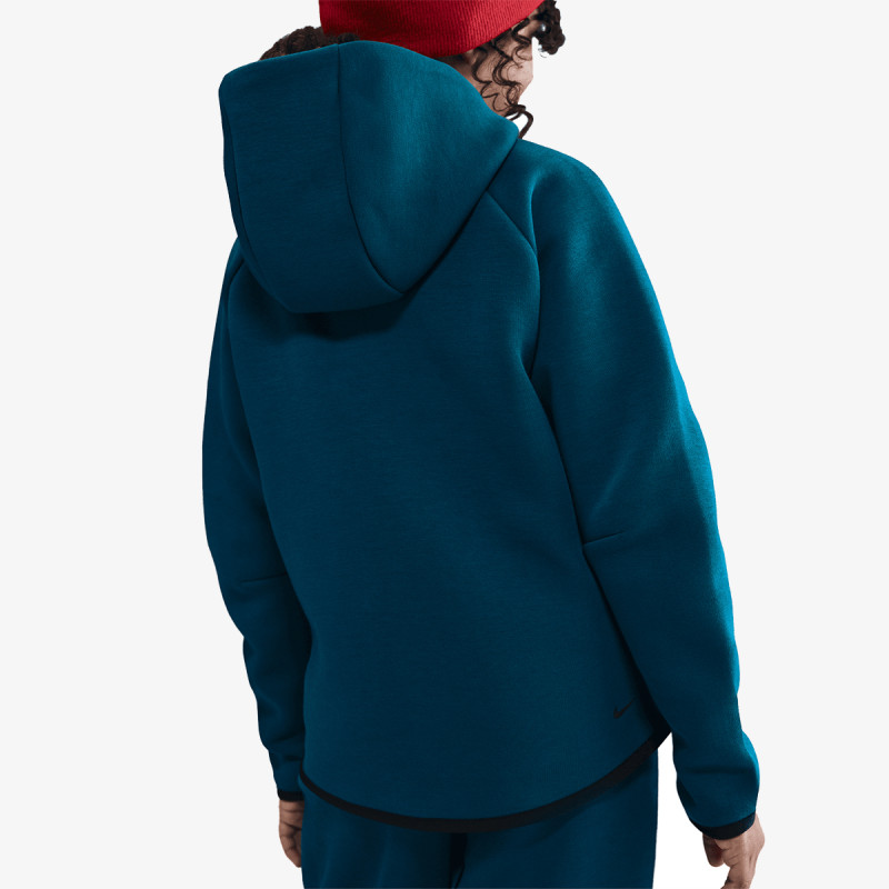NIKE Hanorace G NSW TCH FLC HD FZ LS - PD 
