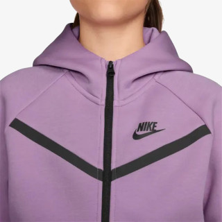 NIKE Hanorace G NSW TCH FLC HD FZ LS - PD 