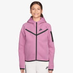 NIKE Hanorace G NSW TCH FLC HD FZ LS - PD 