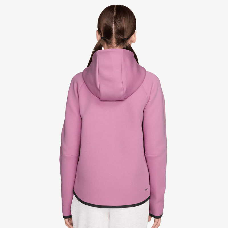 NIKE Hanorace G NSW TCH FLC HD FZ LS - PD 