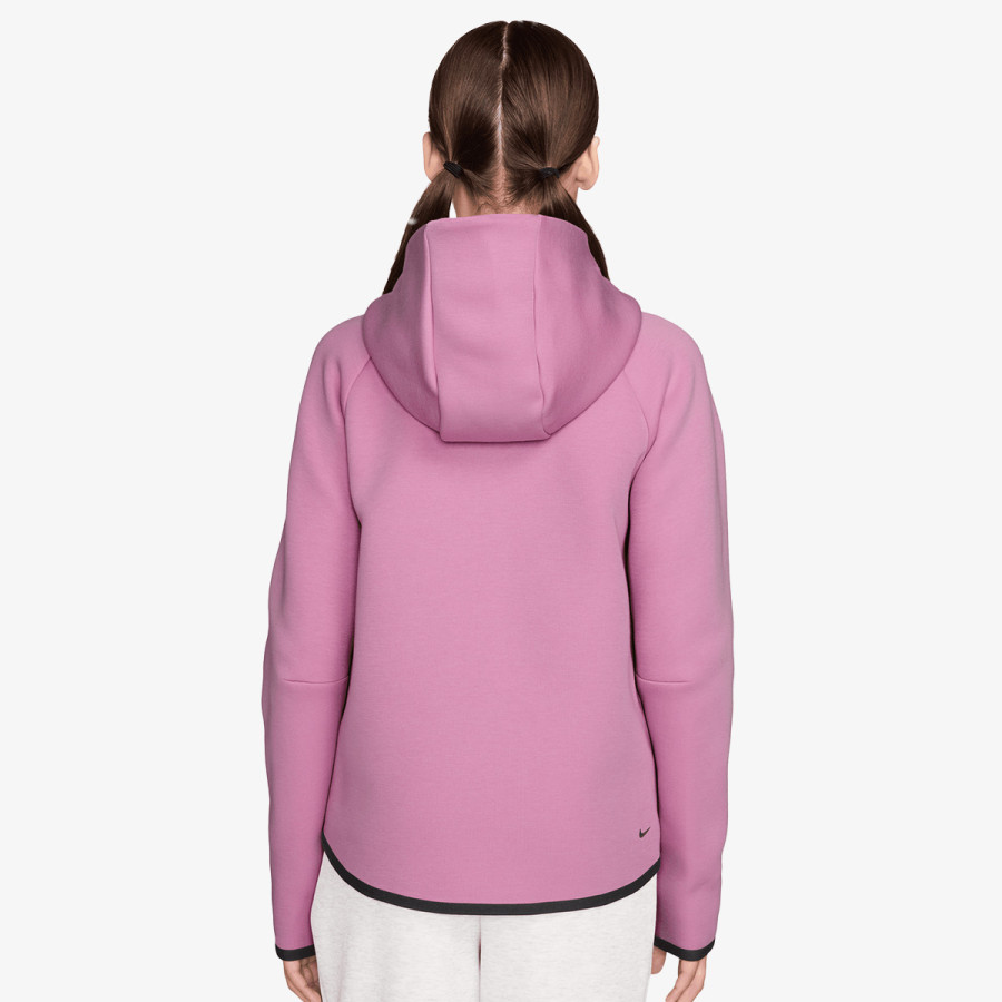 NIKE Hanorace G NSW TCH FLC HD FZ LS - PD 