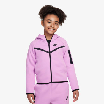 NIKE Hanorace G NSW TCH FLC HD FZ LS - PD 