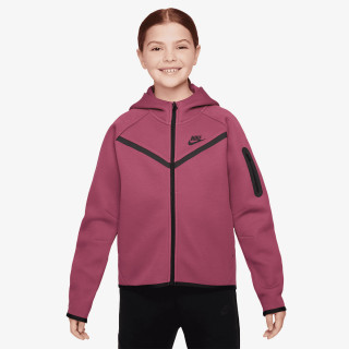 NIKE Hanorace G NSW TCH FLC HD FZ LS - PD 