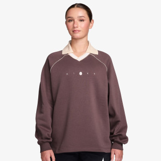 NIKE Hanorace W NSW PHNX FLC OS GX POLO TOP 