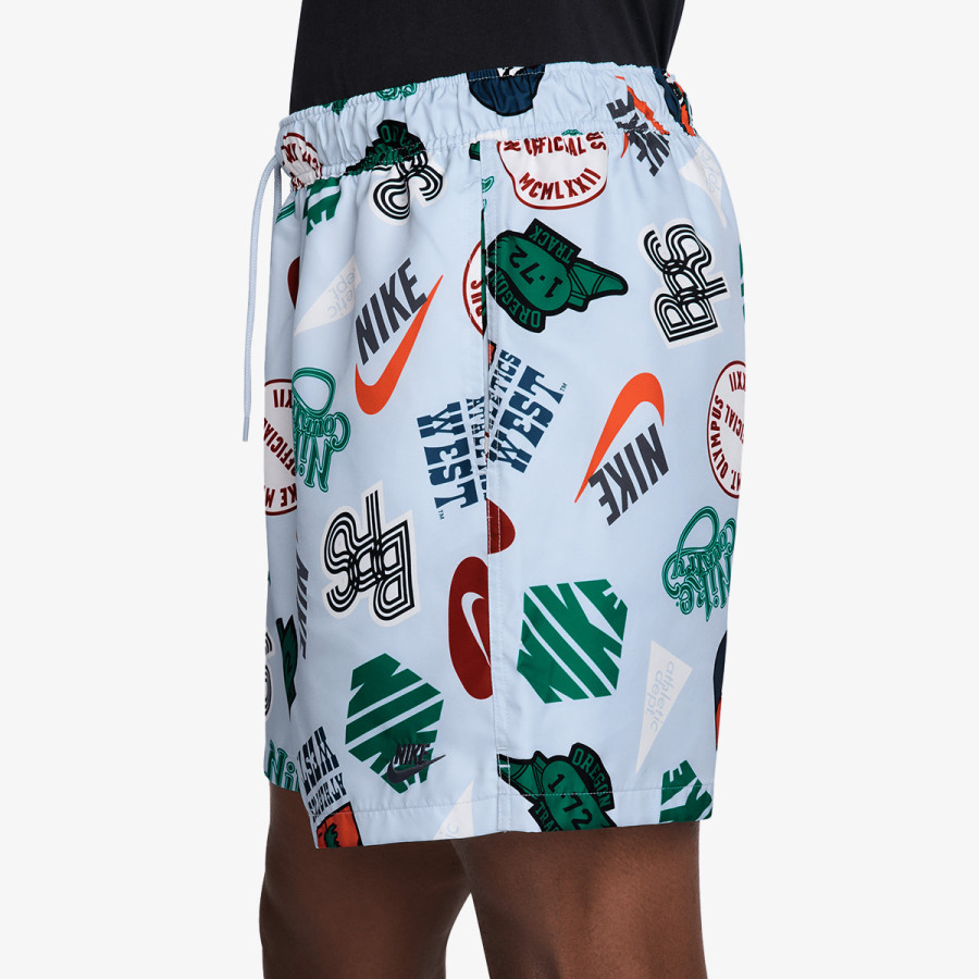 NIKE Pantaloni scurti M NK CLUB WVN FLOW AOP REISSUE 
