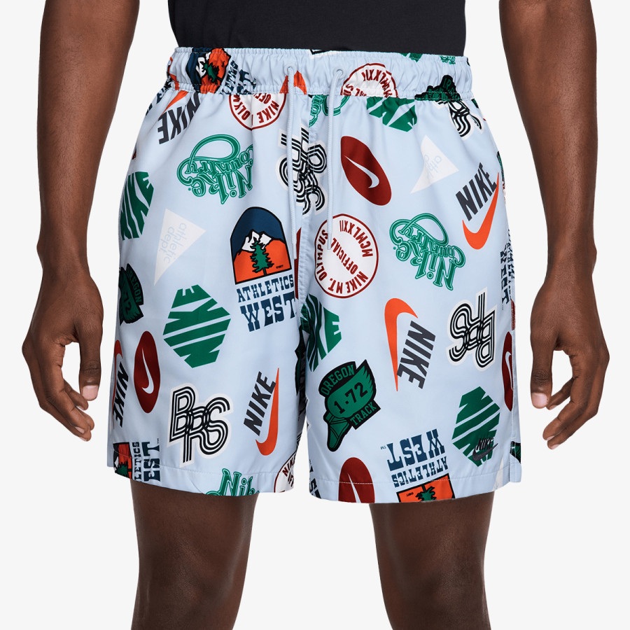 NIKE Pantaloni scurti M NK CLUB WVN FLOW AOP REISSUE 