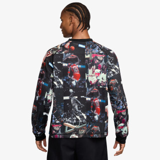 NIKE Hanorace M J FLT AOP LS JRSY 