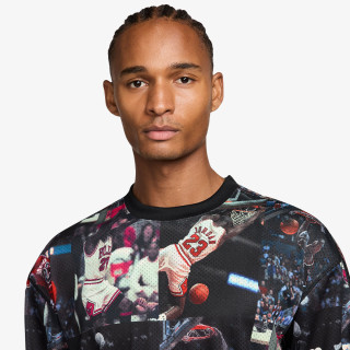 NIKE Hanorace M J FLT AOP LS JRSY 