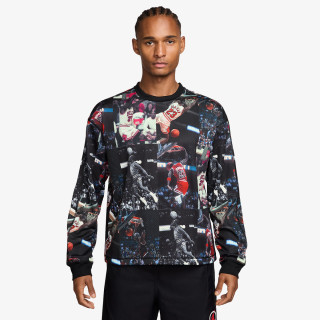 NIKE Hanorace M J FLT AOP LS JRSY 