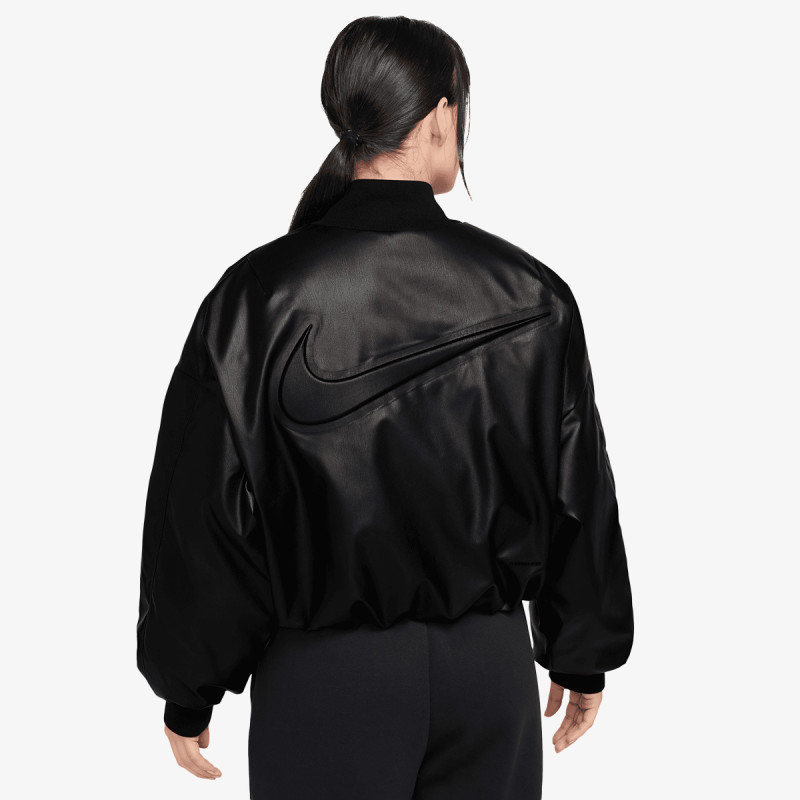 NIKE Jachete W NK TF PLEATHER BOMBER JKT 