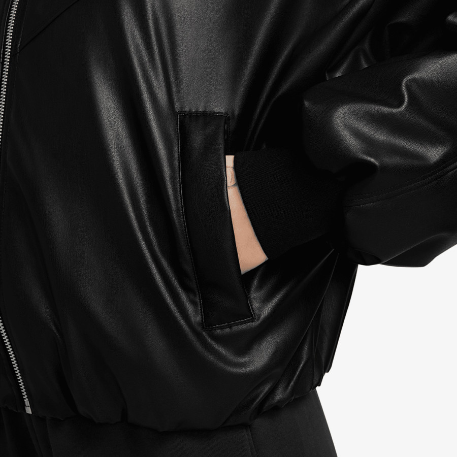 NIKE Jachete W NK TF PLEATHER BOMBER JKT 