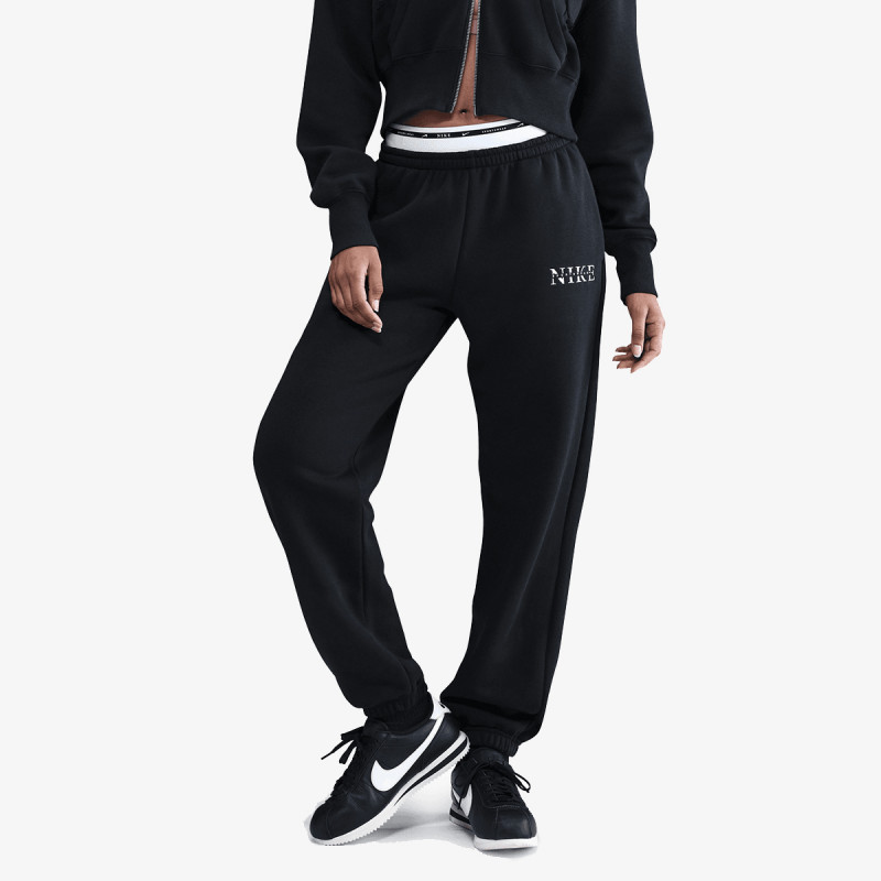 NIKE Pantaloni de trening W NSW PHNX FLC HR PANT GLS 