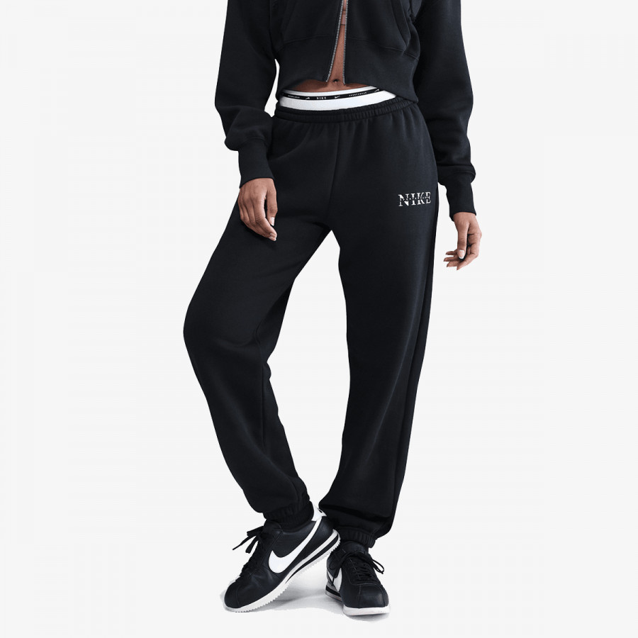 NIKE Pantaloni de trening W NSW PHNX FLC HR PANT GLS 