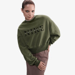 NIKE Hanorace W NSW PHNX FLC CREW GLS 