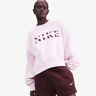 NIKE Hanorace W NSW PHNX FLC CREW GLS 