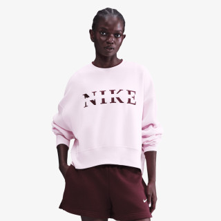 NIKE Hanorace W NSW PHNX FLC CREW GLS 