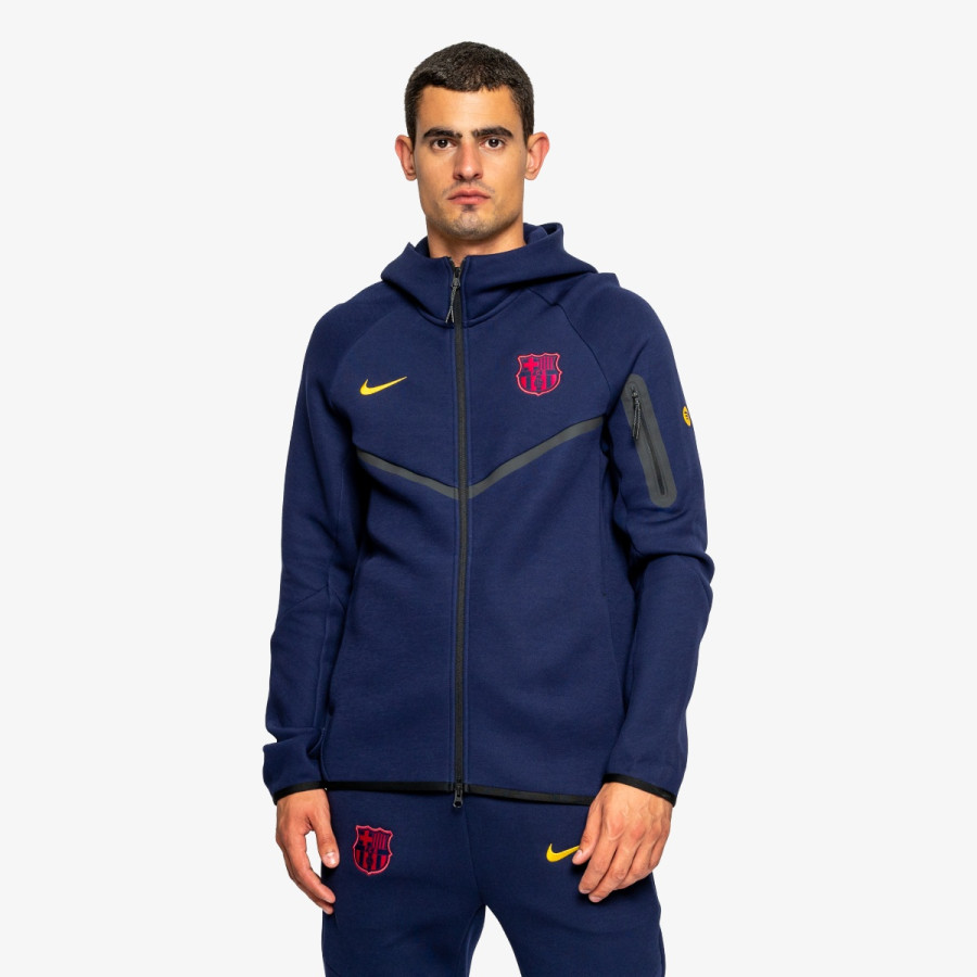 NIKE Hanorace FCB M NK TCH FLC FZ WR HOODIE 