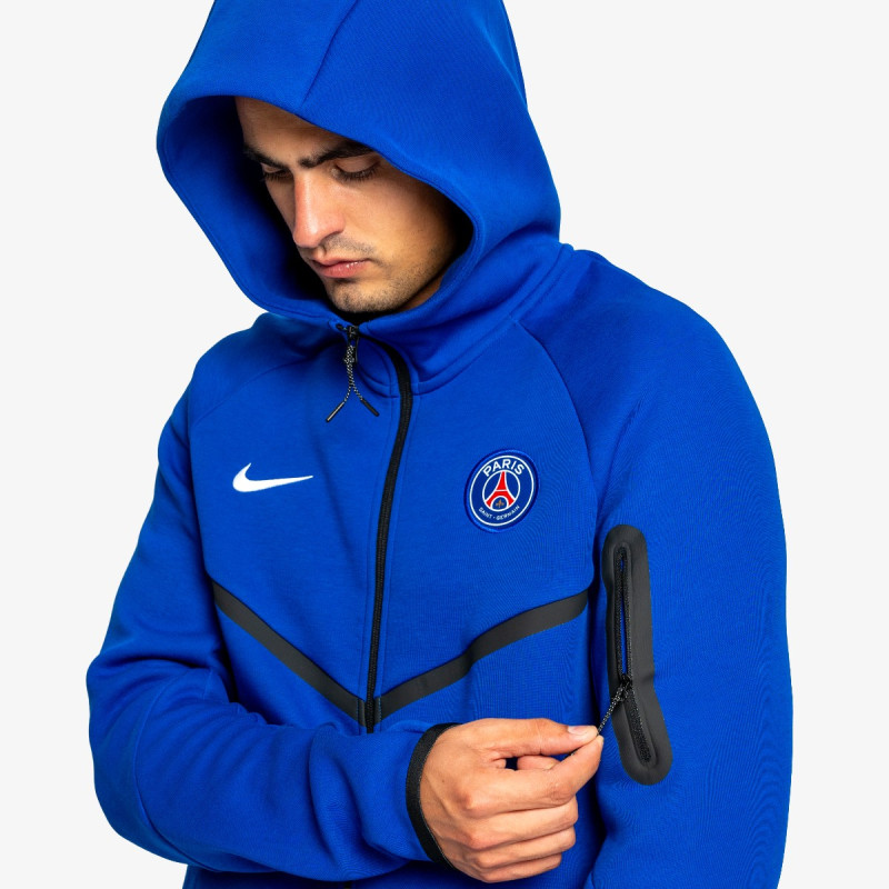 NIKE Hanorace PSG M NK TCH FLC FZ WR HOODIE 