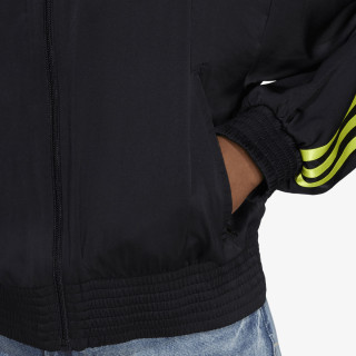 ADIDAS Hanorace SATIN FIREBIRD TRACK JACKET 