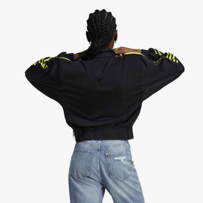 ADIDAS Hanorace SATIN FIREBIRD TRACK JACKET 